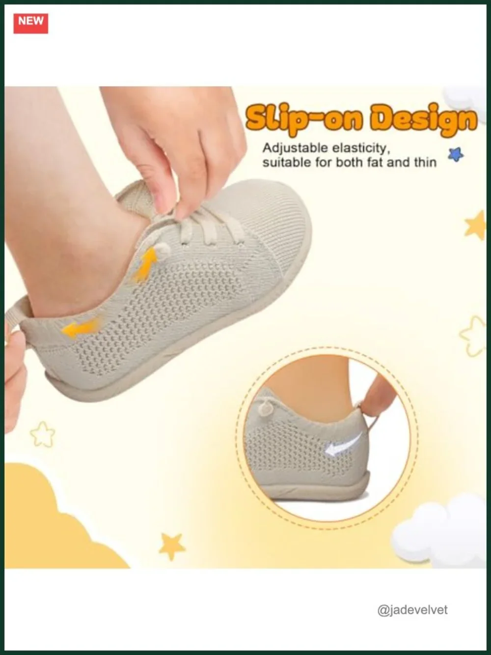 Toddler Walking Shoes Breathable Barefoot Sneakers Non-Slip Lightweight